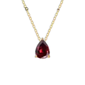 Vibesly Radiant Teardrop Birthstone Necklace - Unmatched Elegance & Timeless Charm