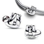 Cute Hanging Sloth Charm Fit Original Pan Bracelet DIY Women Jewelry Gift Sweet Animals Beads 2024 New Arrivals