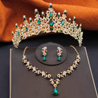 Regal Elegance Tiara, Necklace & Earrings Set - Experience Unmatched Luxury with Our Award-Winning Jewelry Collection