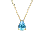 Vibesly Radiant Teardrop Birthstone Necklace - Unmatched Elegance & Timeless Charm