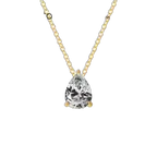 Vibesly Radiant Teardrop Birthstone Necklace - Unmatched Elegance & Timeless Charm