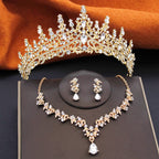 Regal Elegance Tiara, Necklace & Earrings Set - Experience Unmatched Luxury with Our Award-Winning Jewelry Collection