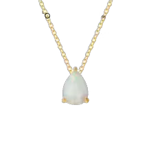 Vibesly Radiant Teardrop Birthstone Necklace - Unmatched Elegance & Timeless Charm