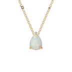 Vibesly Radiant Teardrop Birthstone Necklace - Unmatched Elegance & Timeless Charm